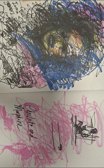 Marker sketches by Sara Lev Flam